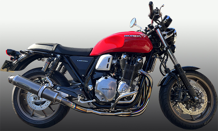HONDA CB1100RS チタン4-2-1タイプⅡ 手曲げ|テックサーフ