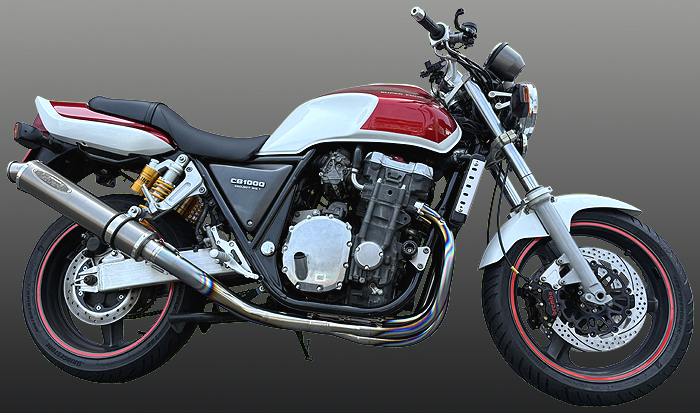 HONDA CB1000SF Big1 チタンタイプⅡ 手曲げ|テックサーフ