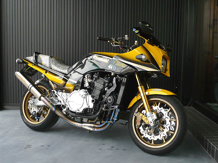 KAWASAKI GPZ900R Ninja チタンタイプⅡ 手曲げ|テックサーフ