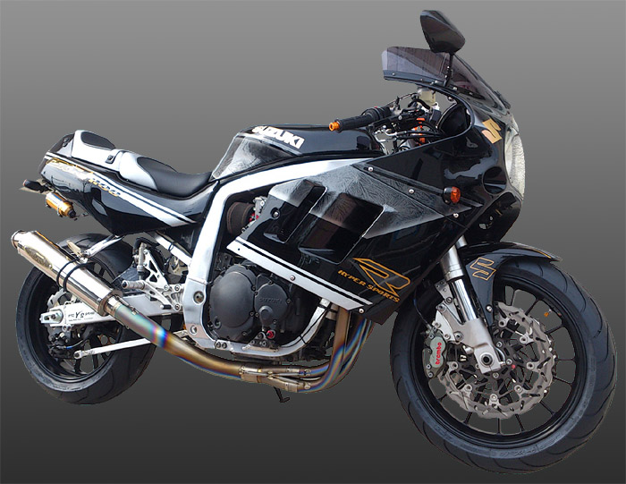 SUZUKI GSX-R1100 89-92 チタンタイプⅡ 手曲げ|テックサーフ