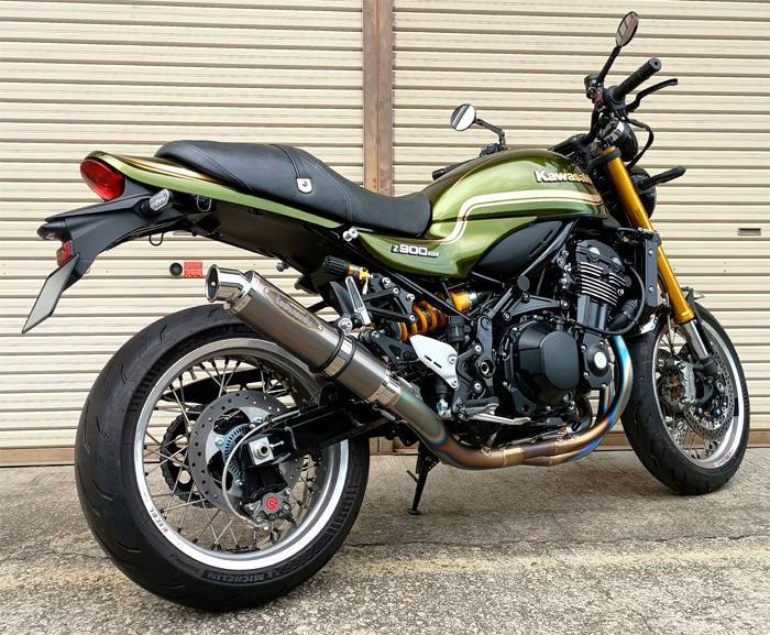 KAWASAKI 17-Z900RS チタンタイプⅡ 手曲げ|テックサーフ