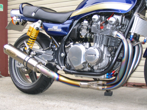 KAWASAKI ZEPHYR750 チタンタイプⅡ 手曲げ|テックサーフ