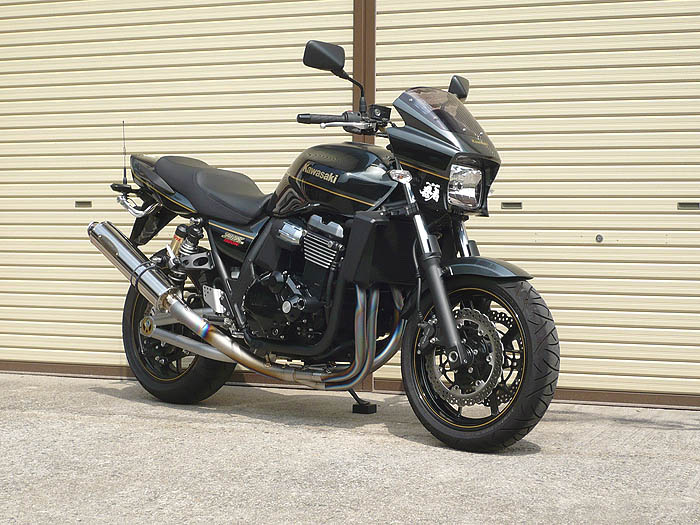 KAWASAKI ZRX1200DAEG チタンタイプⅡ 手曲げ|テックサーフ
