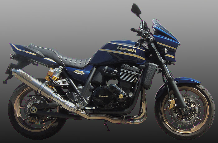 KAWASAKI ZRX1200 DAEG 軽量マフラー ZEEX スリップオン|テックサーフ