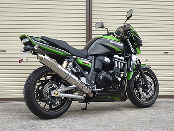 KAWASAKI ZRX1200 DAEG 軽量マフラー ZEEX スリップオン|テックサーフ