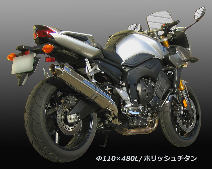 YAMAHA 06-FZ-1 FAZER 軽量マフラー ZEEX スリップオン|テックサーフ
