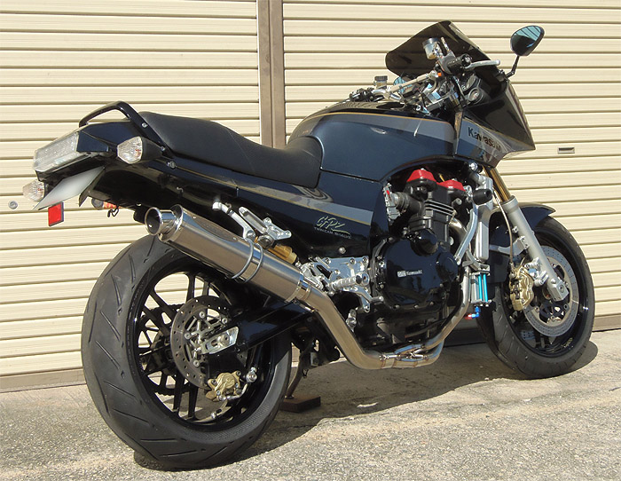 SANKEI 2156 ブラック マフラーセットGPZ900R SANKEI 2156 ブラック 