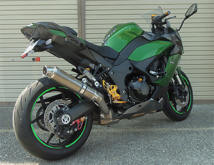 サイレンサー Ninja 1000 SX排気管230mm楕円形のステンレスサイレンサー230SS Ninja 1000 SX Exhaust Pipe 230mm Oval Stainless Silencer 230SS : エキゾーストパイプ エキパイ 中間パイプ バイク