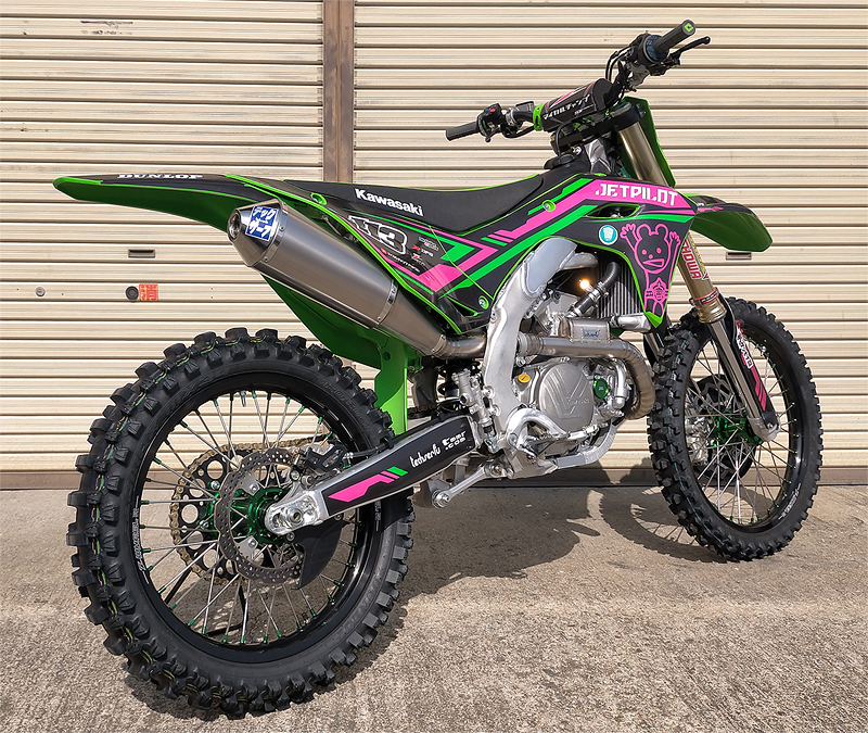 KWASAKI 24 KX450 Titanium Full Ex