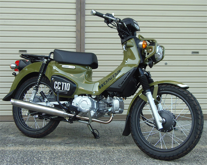 バイク マフラー ZEEX CUB クラシック ダウンタイプ クロスカブJA45 T26-H035-0223 取寄品 カブ ダウンマフラー KITACO クラシックダウンマフラー のパーツ